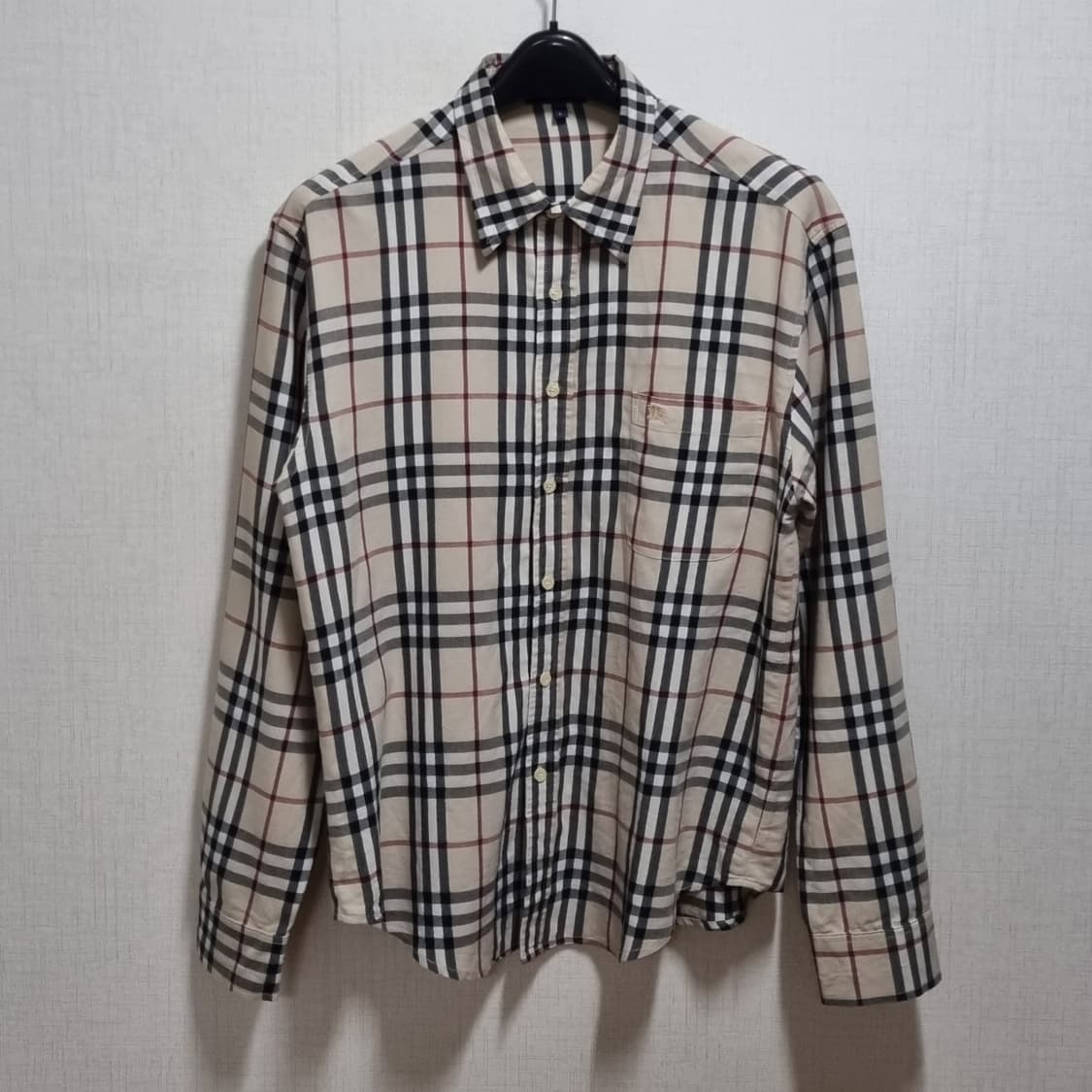 ( L ) 버버리 클래식 노바체크 셔츠 상품이미지1