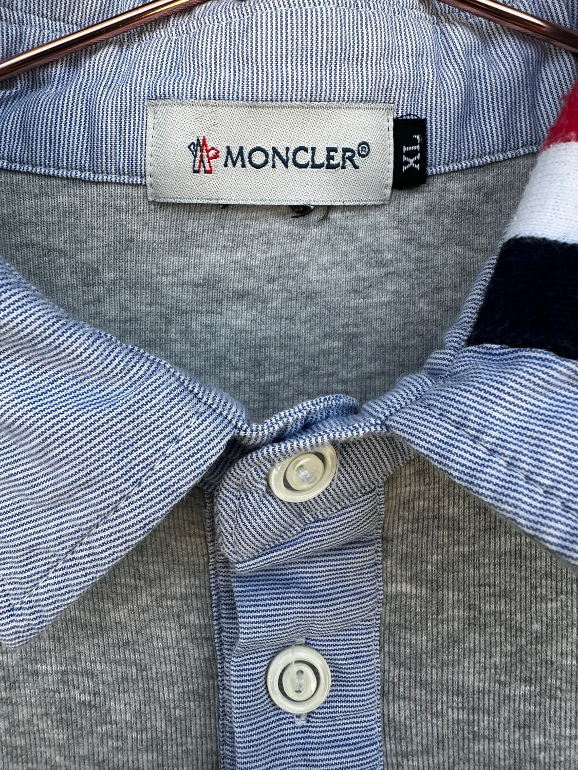 MONCLER Tricolor Piqué Polo 상품이미지3