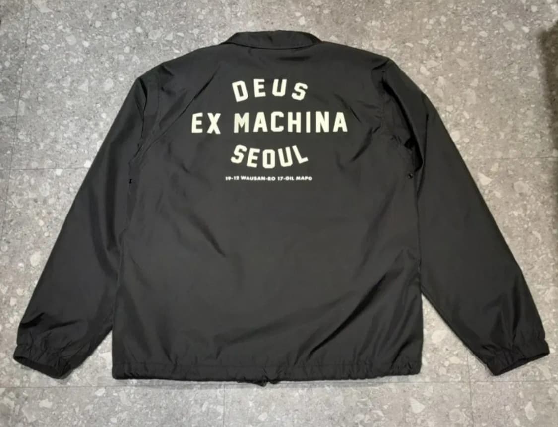 💥데우스 엑스마키나 서울 코치자켓 (XL)
 상품이미지2