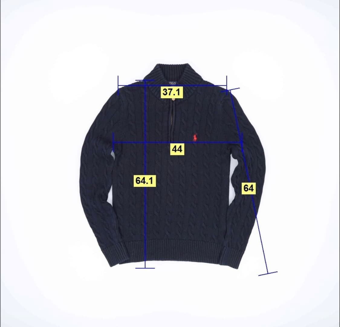 폴로 반집업니트 상품이미지4