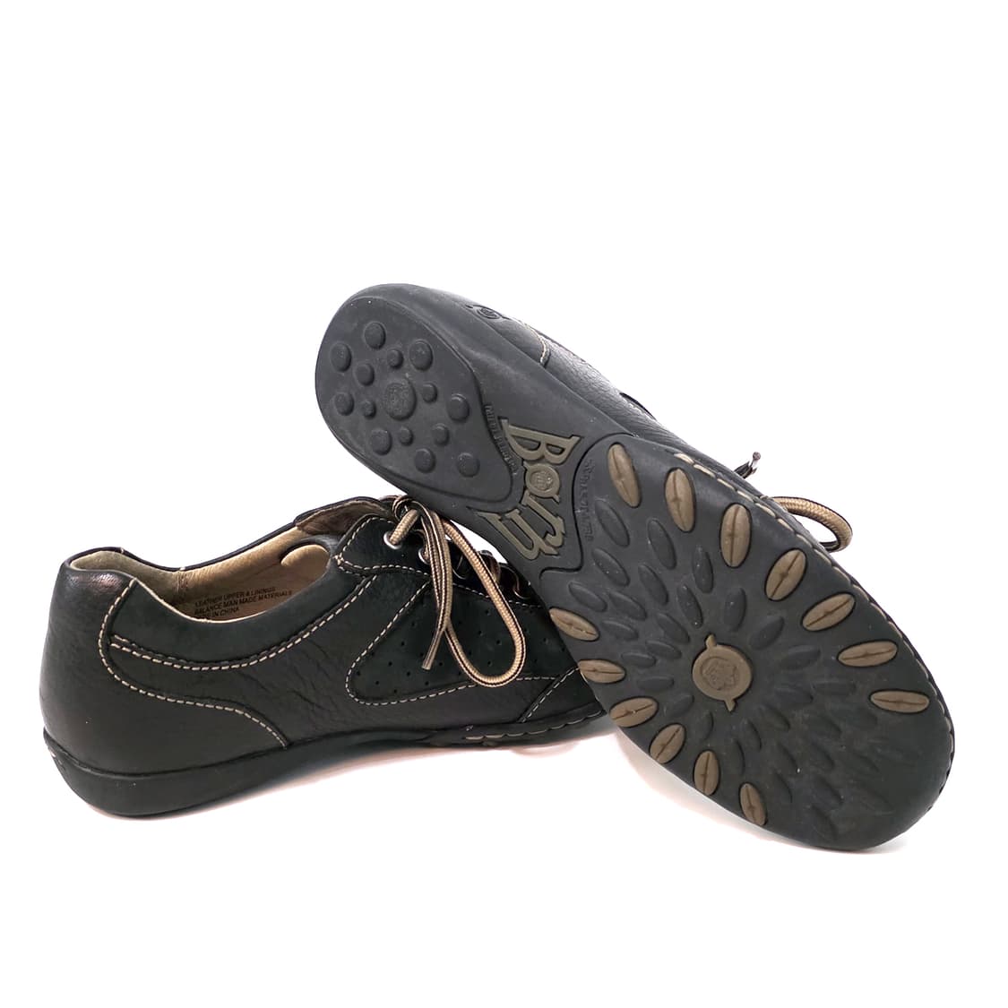 [40.5] 본 호크아이 레이스업 슈즈 블랙 상품이미지5