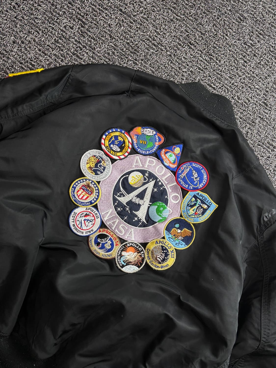 알파인더스트리 NASA MA-1 멀티패치 항공점퍼 4714 상품이미지6