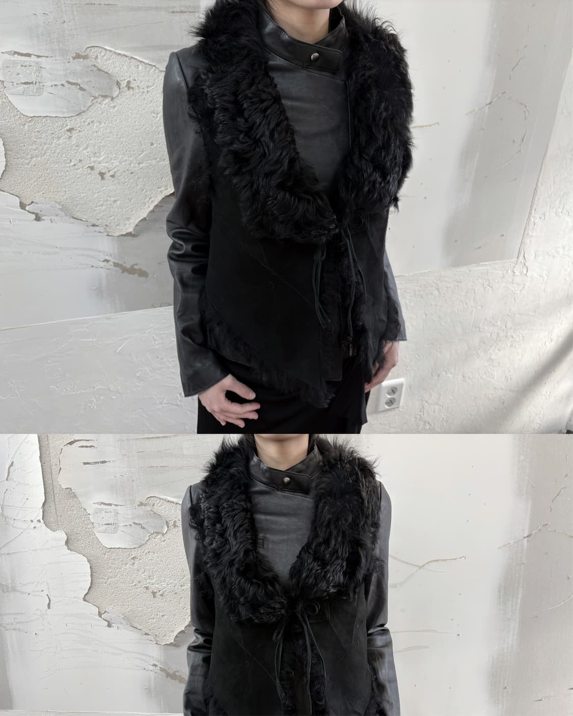 fur suede vest 상품이미지1