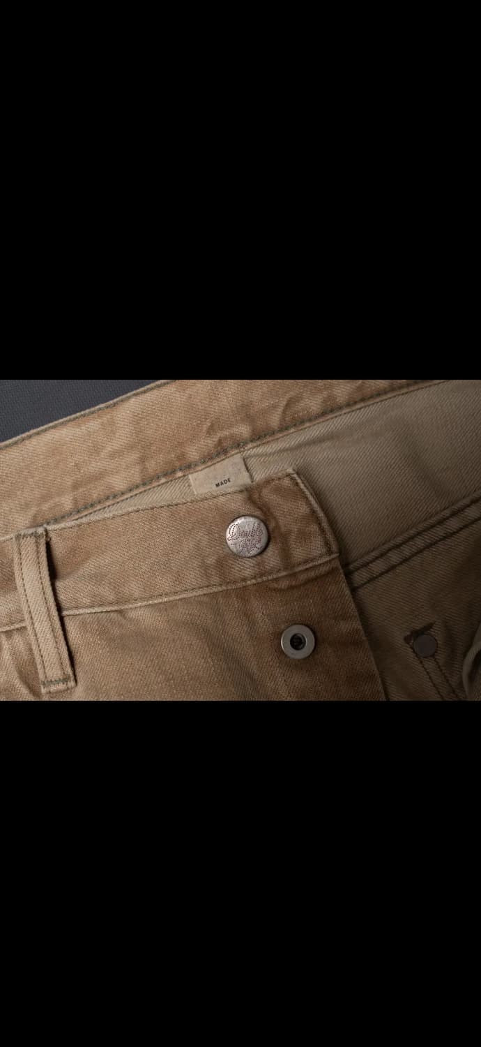 rrl 하이슬림 베이지 데님 34x32 상품이미지5