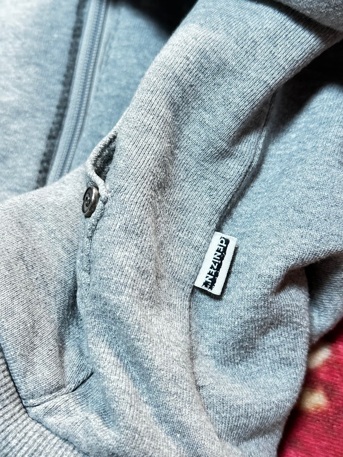 denizen from levis 로고 후드 집업 상품이미지4