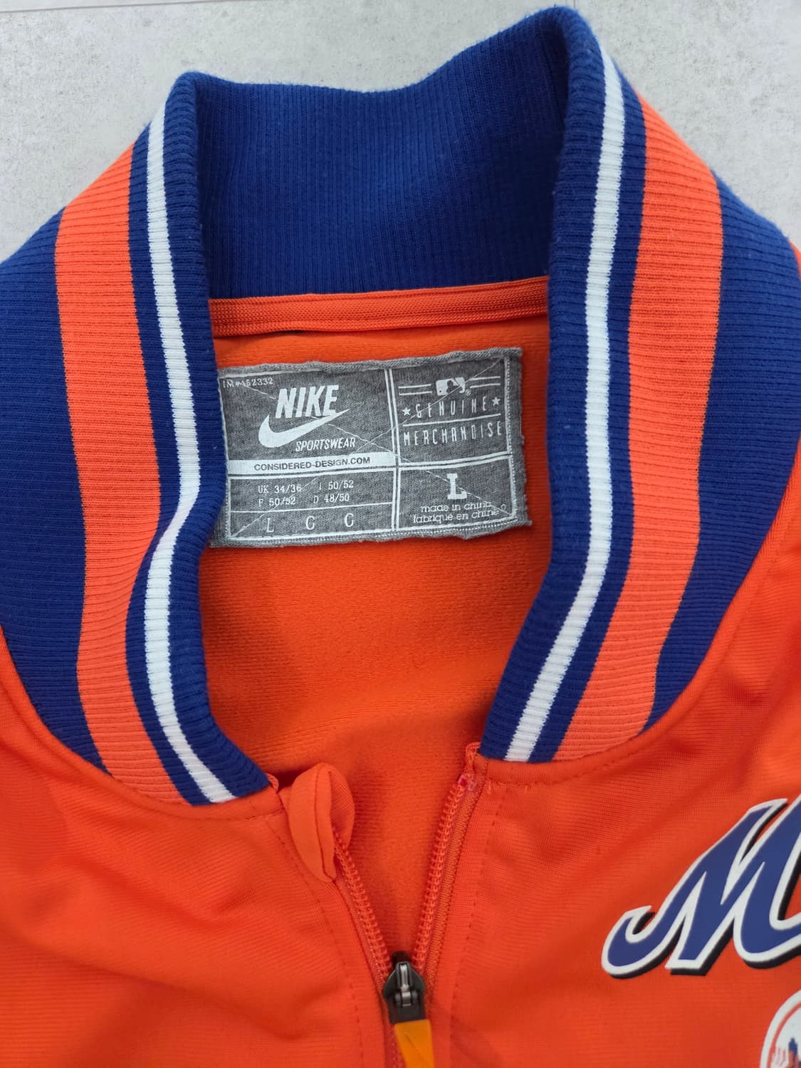 나이키 x MLB 뉴욕 메츠(Mets) 오피셜 트랙 자켓 상품이미지4