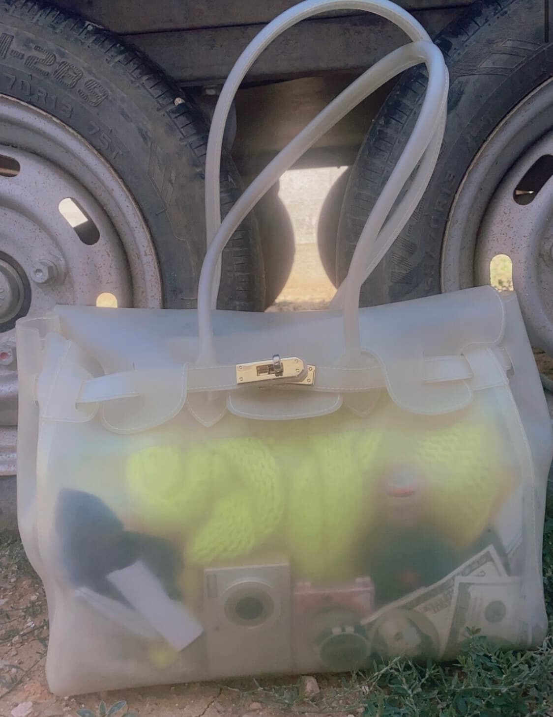 kiiikiii 키키 젤리백 라이트그린 상품이미지3