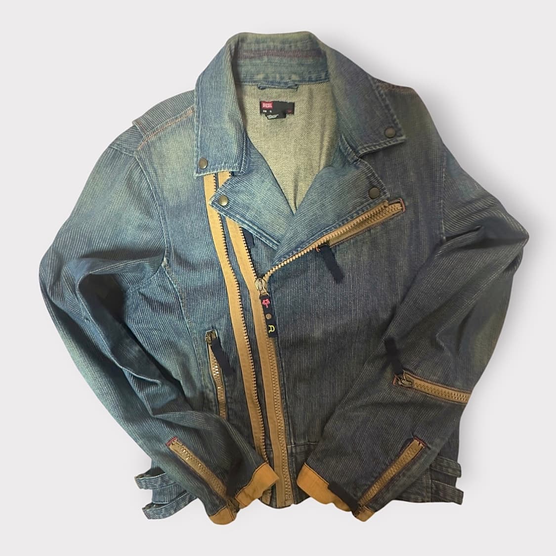 디젤 데님 라이더자켓 상품이미지3