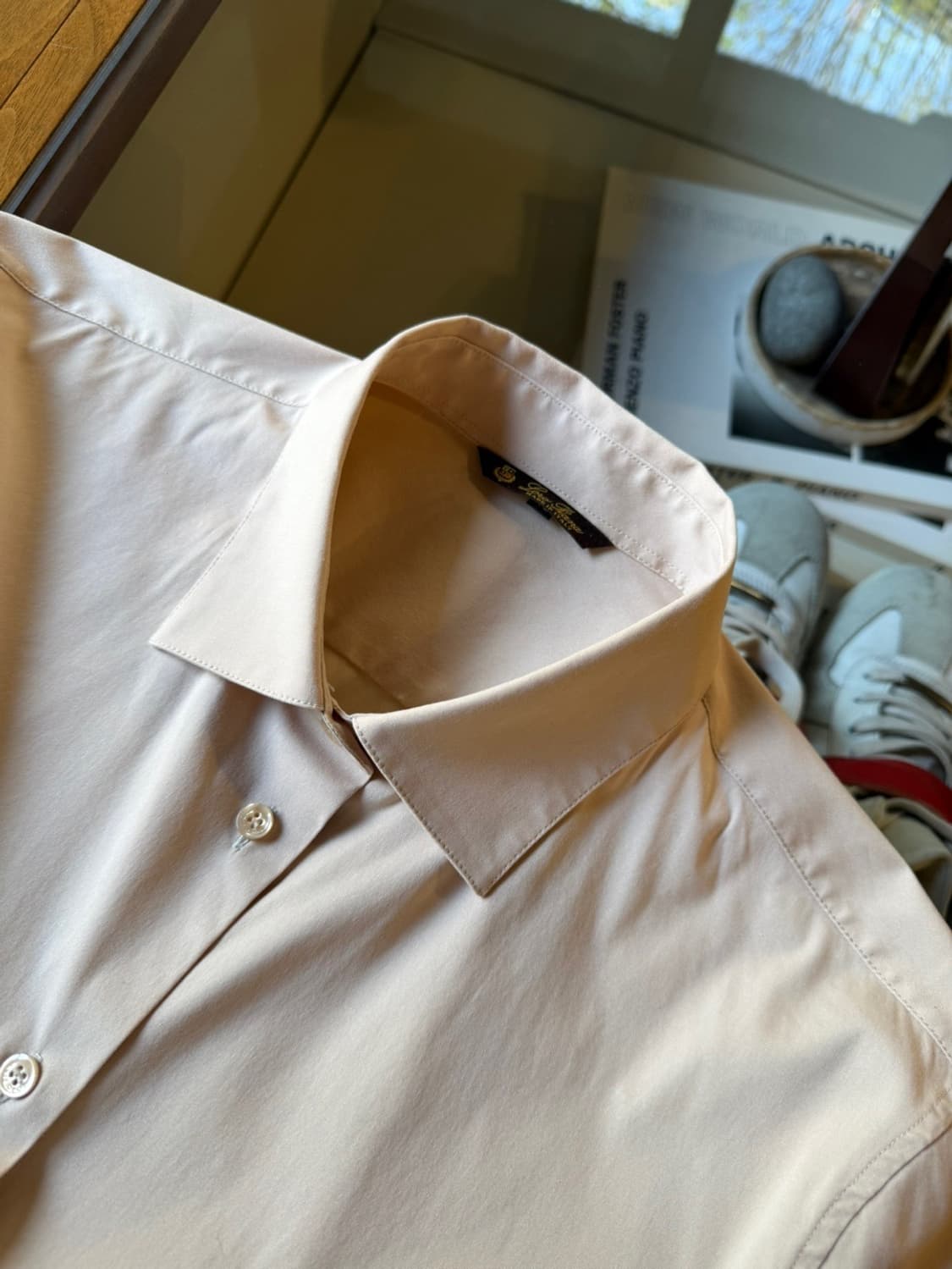 로로피아나 드레스 셔츠 66~77 상품이미지6