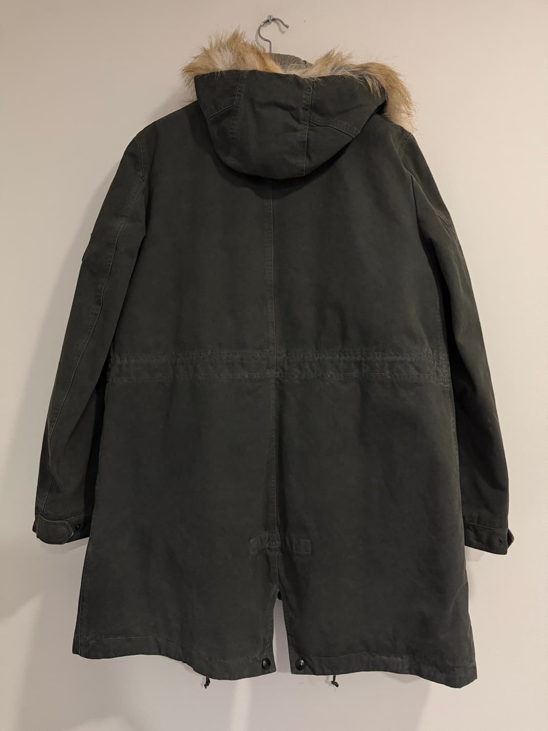 더 에디터 코어 내피 롱 야상 점퍼 상품이미지5