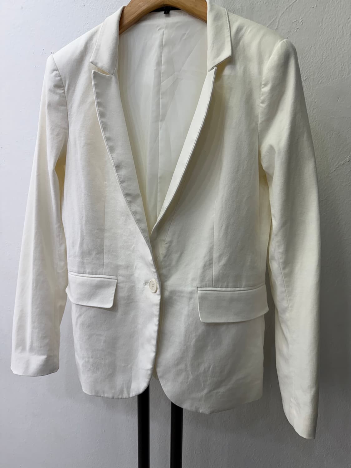 정품) 띠어리 여성 화이트 블레이저 자켓 4(55) 상품이미지3
