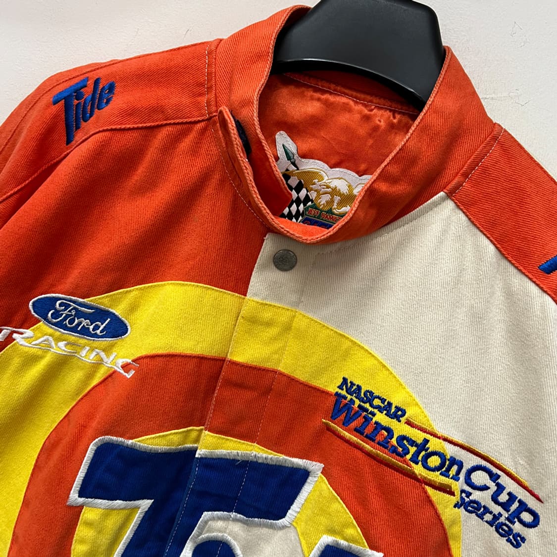 90s 제프 해밀턴 나스카 Tide Team 레이싱 자켓 XL 상품이미지4