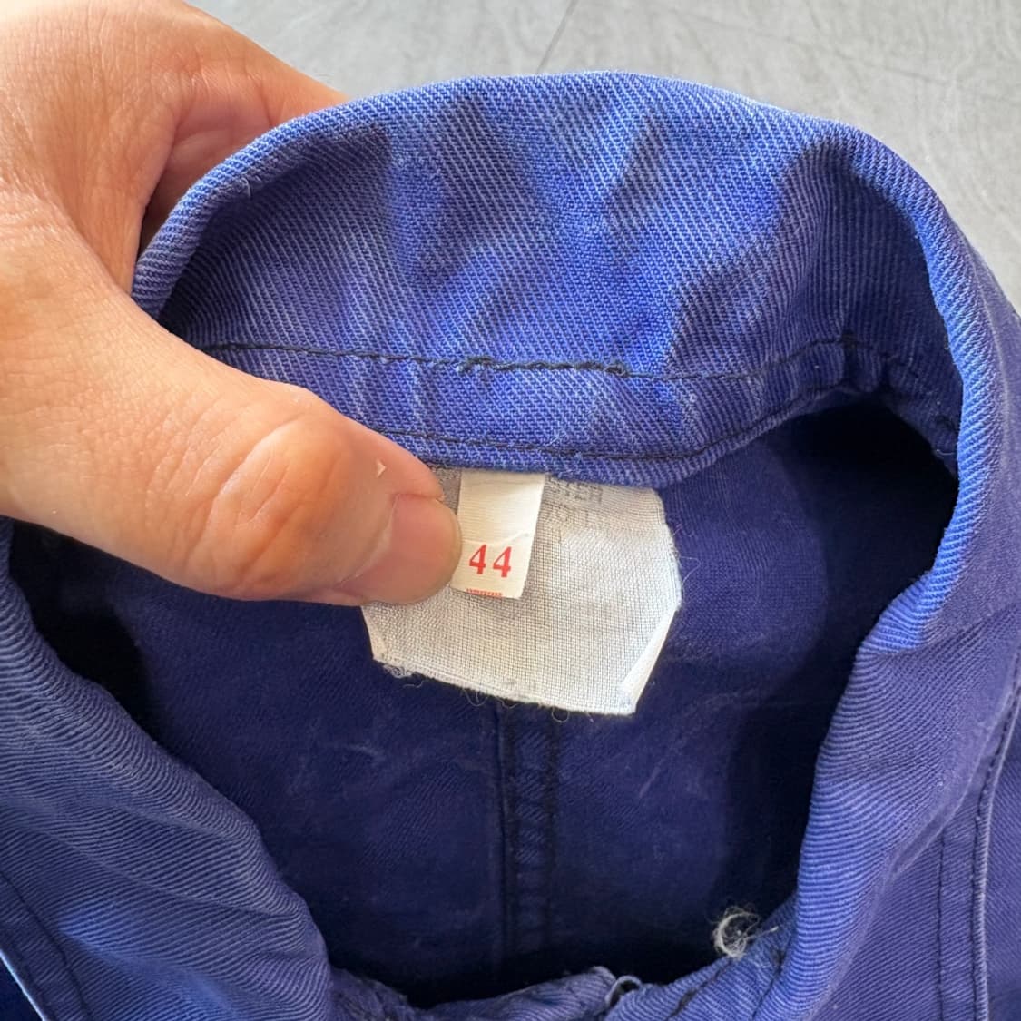 90년대 빈티지 프랑스 생산 프렌치 워크 트윌코튼 자켓 상품이미지10