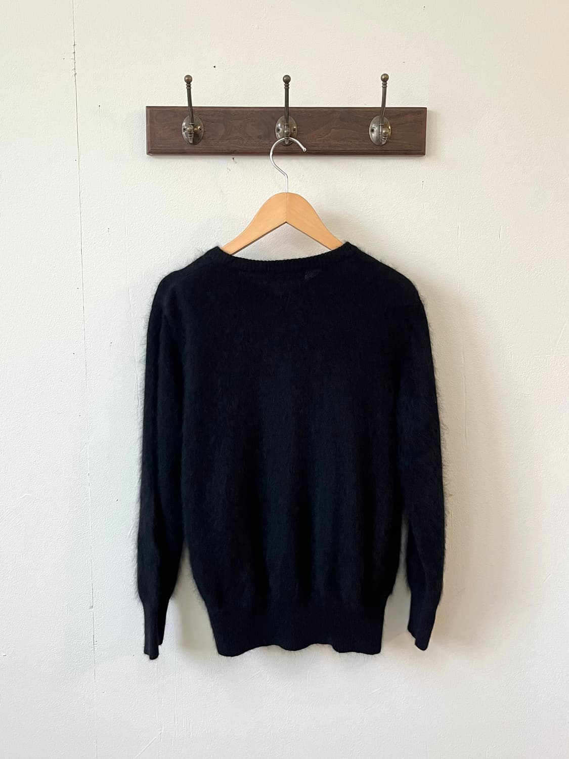 CADORNAFI’ORE 앙고라 블랙 가디건 상품이미지3