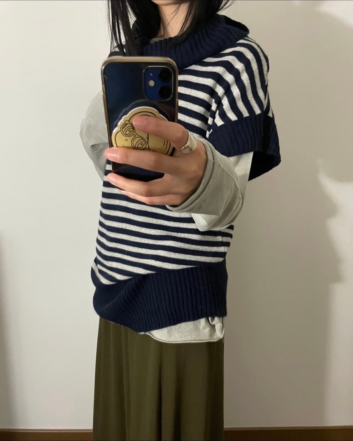 wide turtleneck stripe knit 상품이미지9