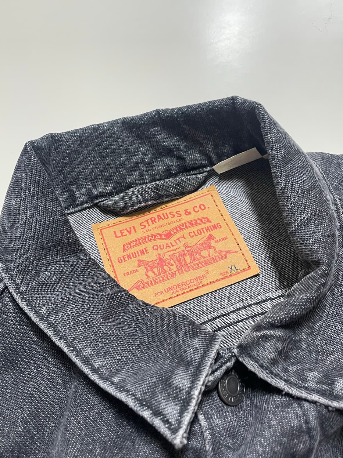 언더커버x리바이스 3세대 데님 트러커 자켓 상품이미지4
