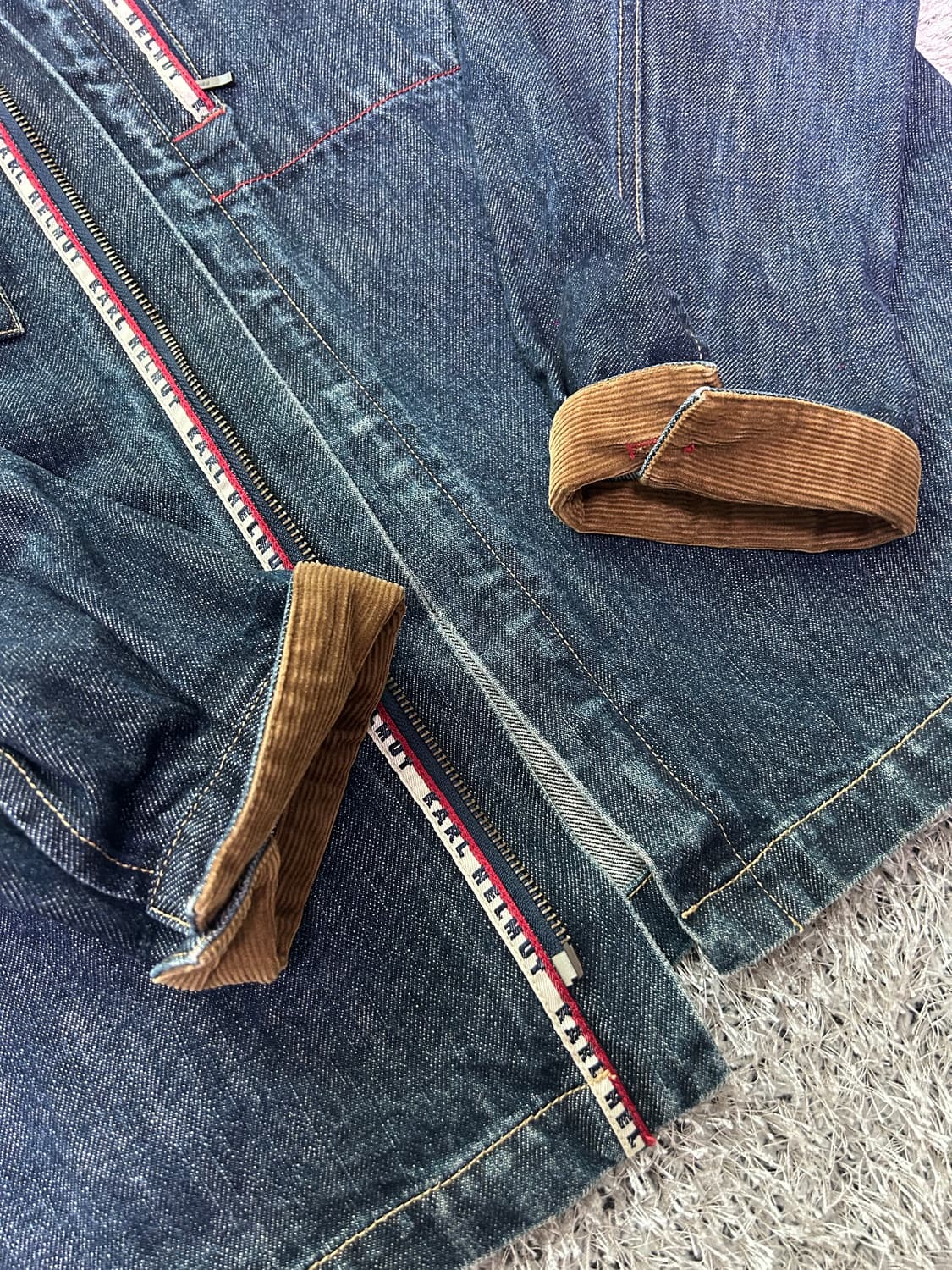 일본판 칼 헐무트 청자켓 사이즈 105 상품이미지3