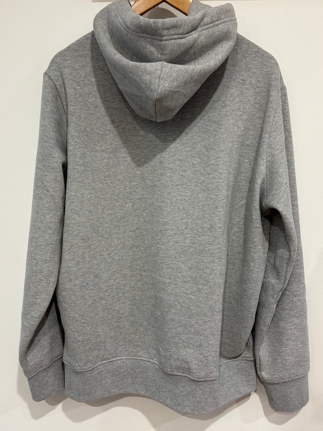 폴로 랄프로렌 아플리케 로고 후드티셔츠 그레이 L사이즈 상품이미지3