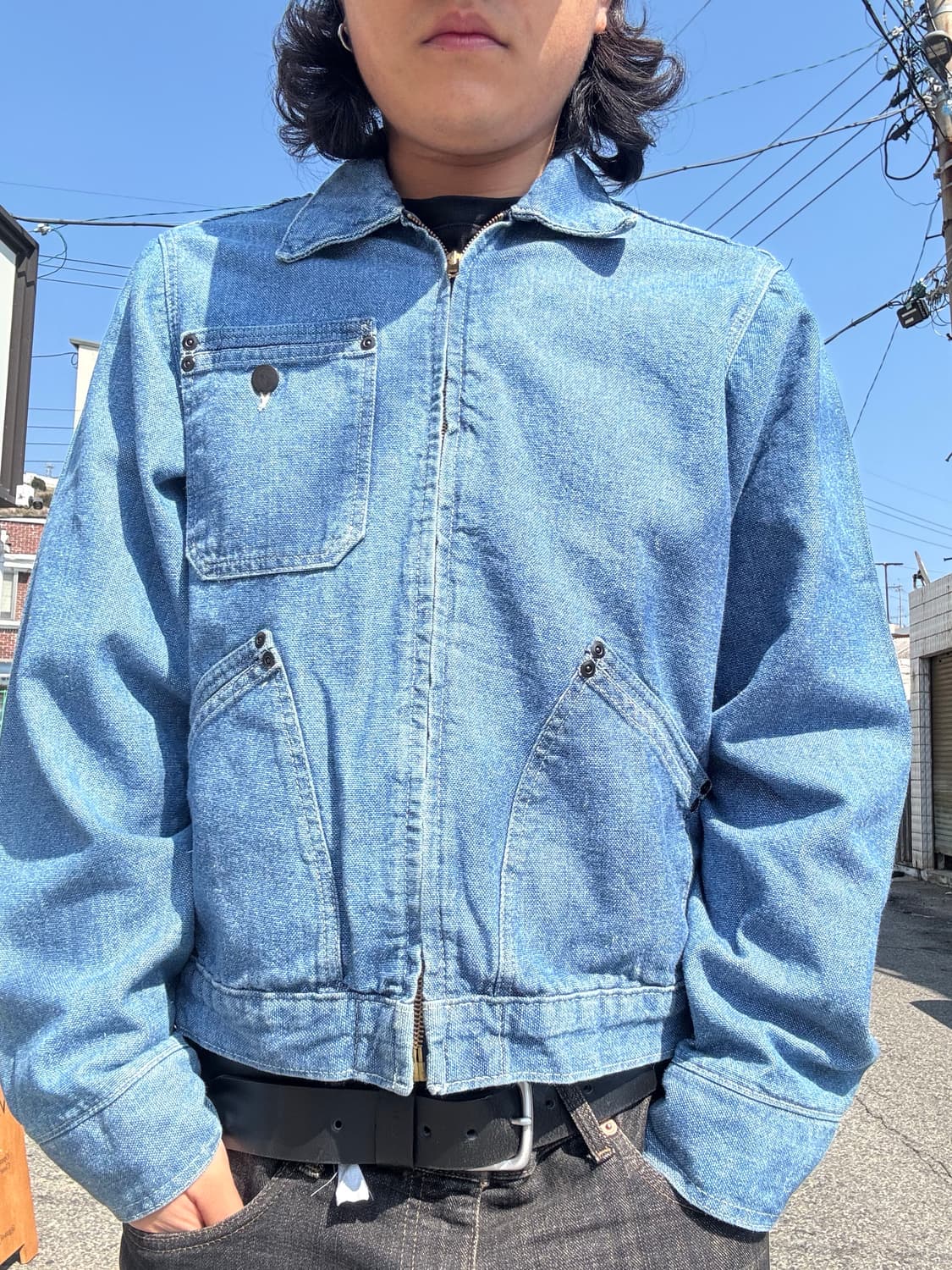 USA 워크자켓 (핸드메이드 백 프린팅) 상품이미지2