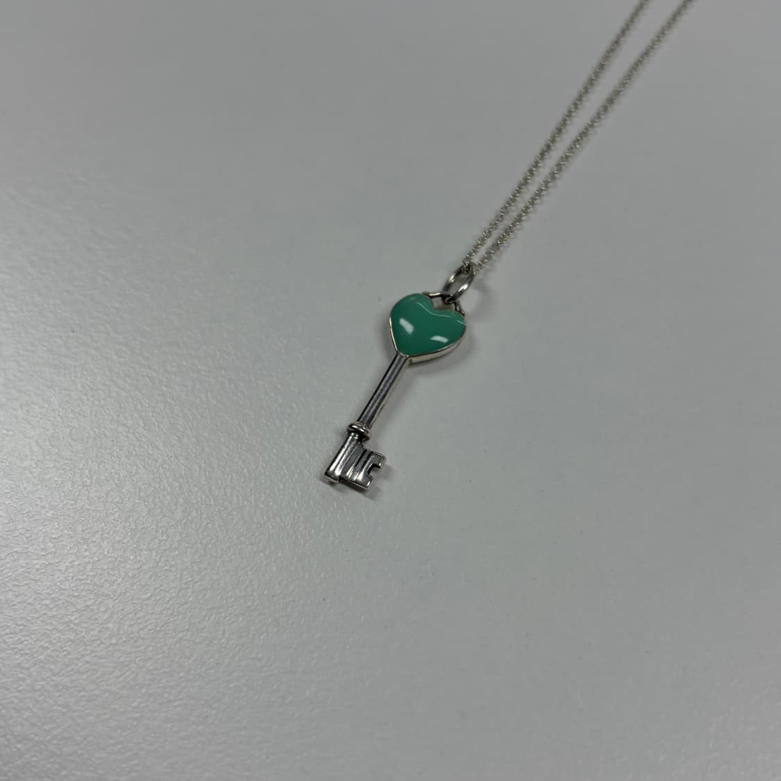 티파니앤코 민트 하트 태그키 목걸이 상품이미지3