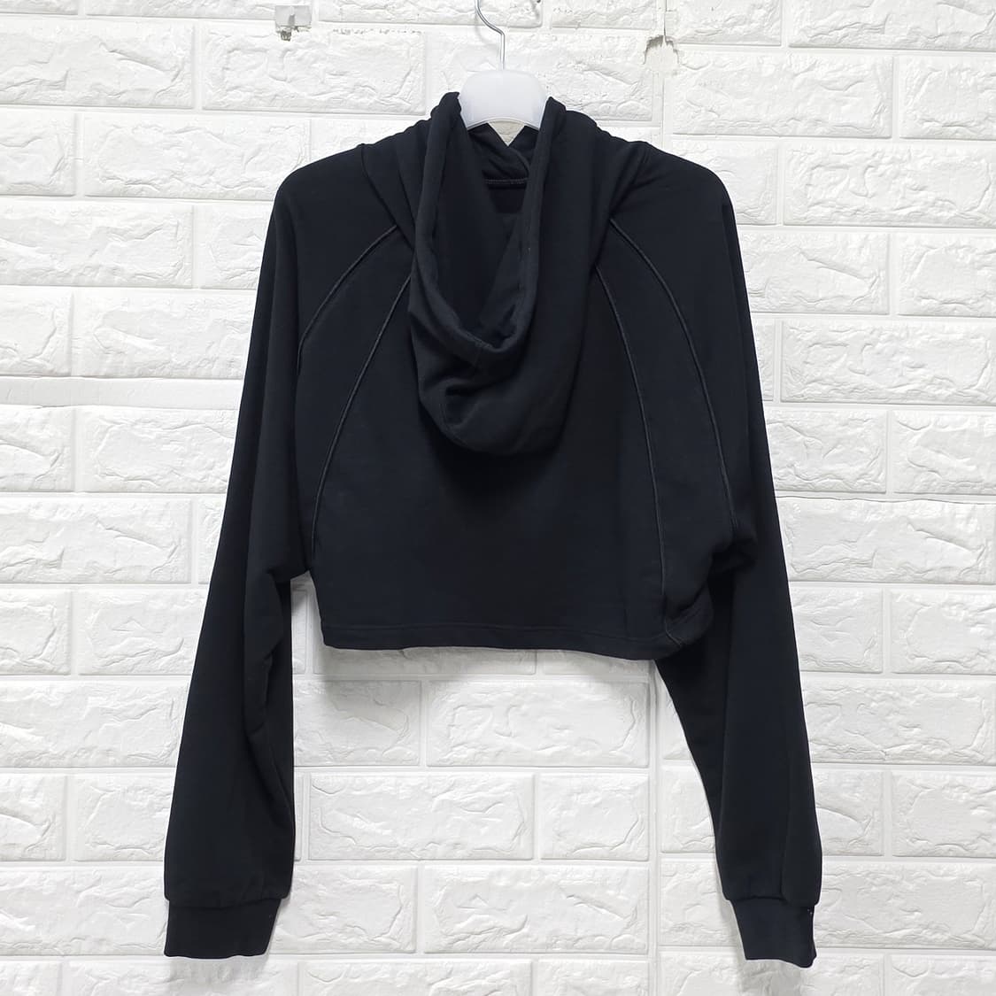 나이키 조던 크롭 후드티 블랙 M 상품이미지4