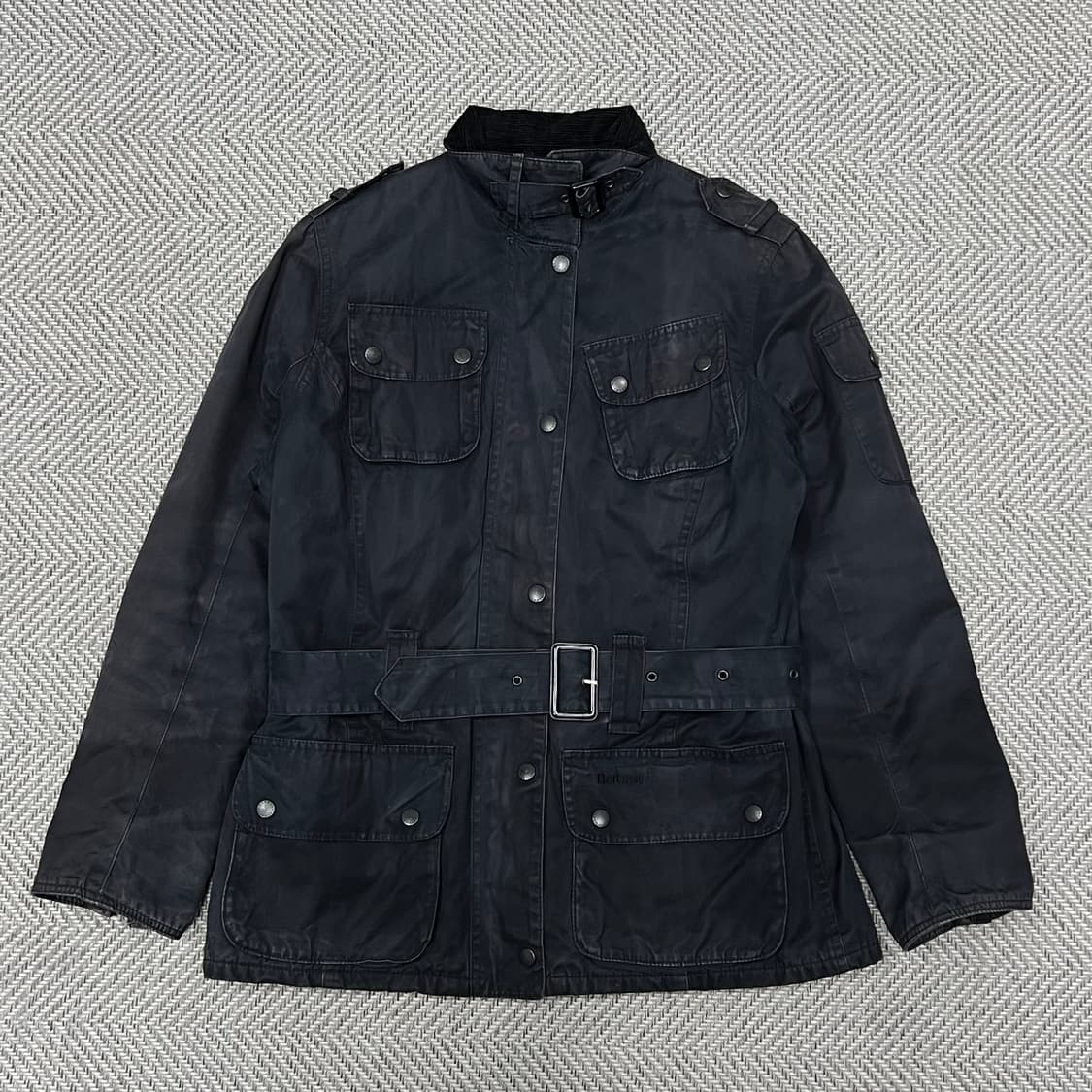 바버 워터프루프 브레더블 벨티드 자켓 v0734 상품이미지1