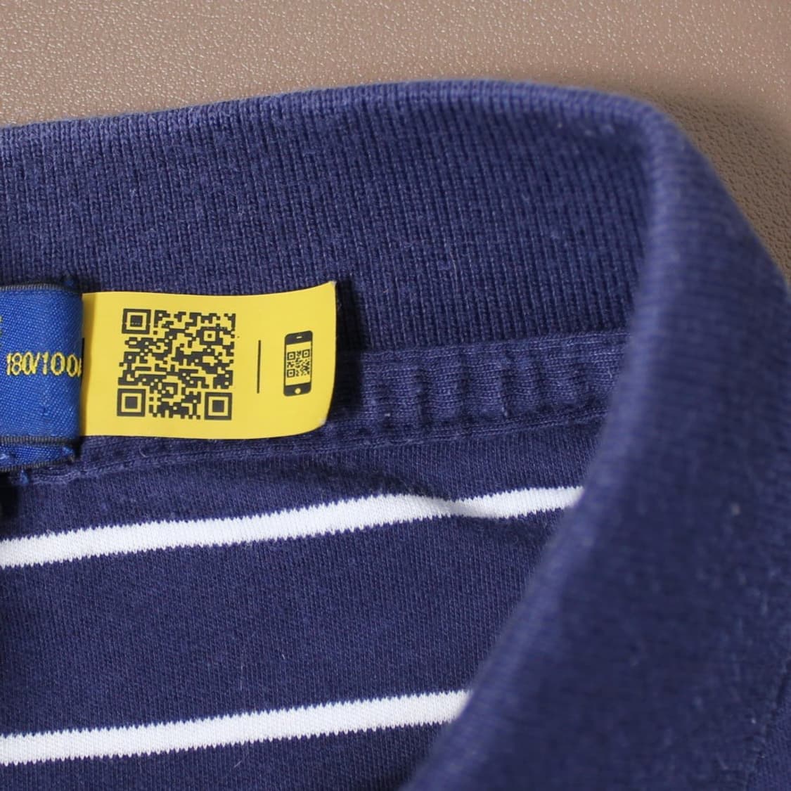 Polo 폴로 랄프로렌 QR인증 클래식 스트라이프 반팔  상품이미지5