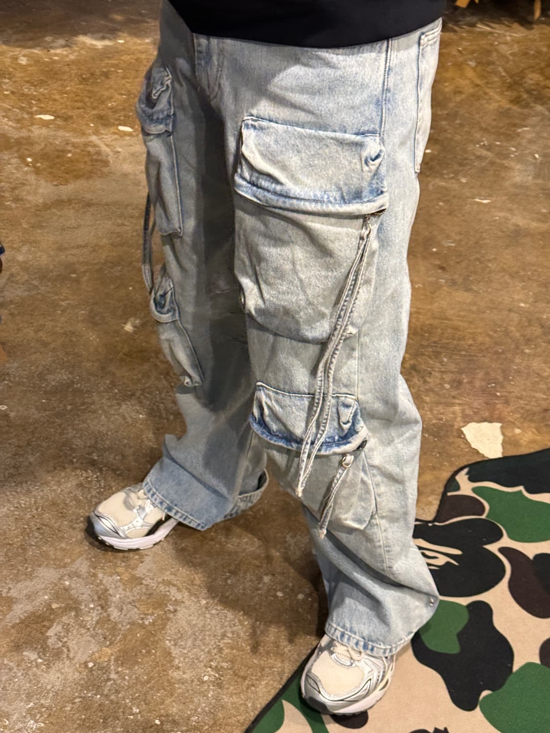 자라 유틸리티 멀티 포켓 카고 팬츠 상품이미지8