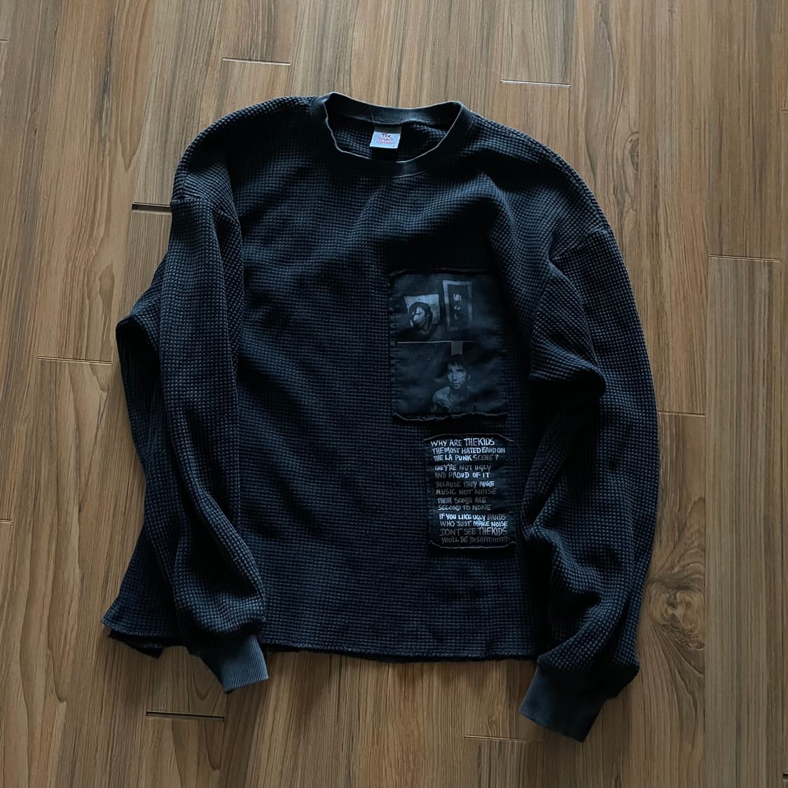 더뤡코즈 와플티 블랙 상품이미지5