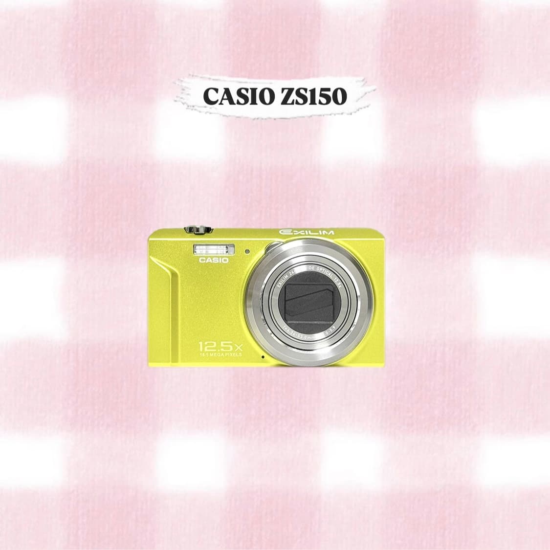 카시오 엑슬림 ZS150 라임 빈티지디카 상품이미지1