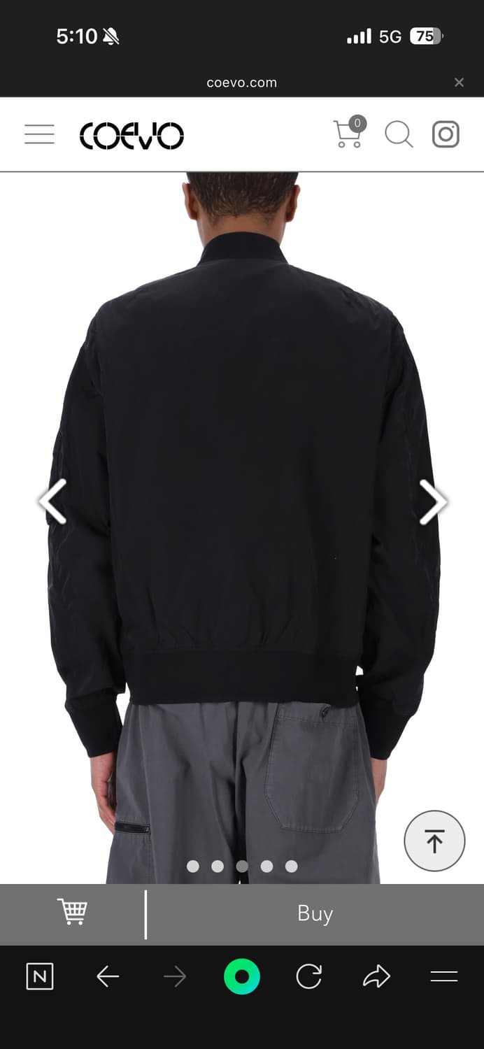 CP CHROME-R BOMBER JACKET 상품이미지3