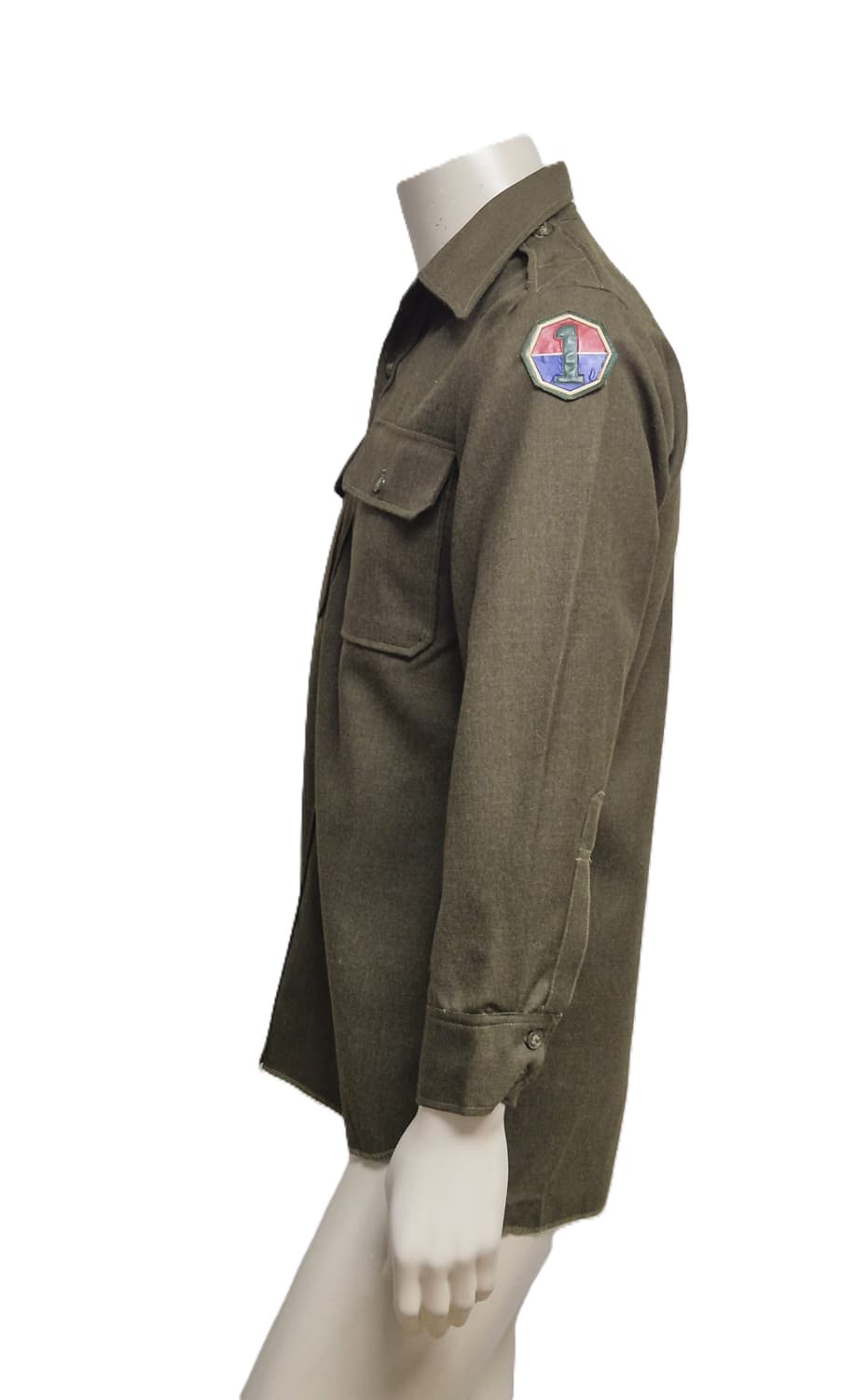 육군 구형 제1야전군사령부 전투복 정보 긴팔 카라티 셔츠 남방 (M) 상품이미지2