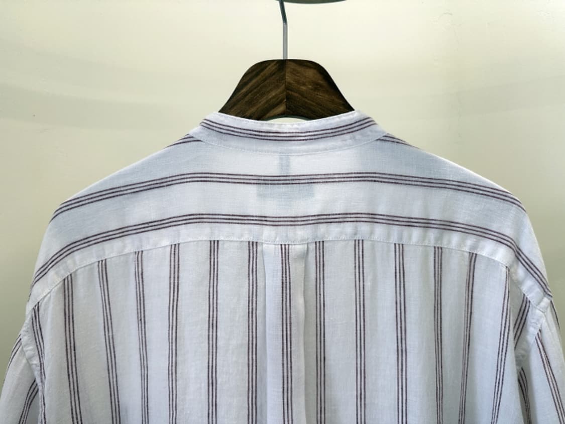McGREGOR 린넨 스트라이프 셔츠 (XL) 상품이미지7