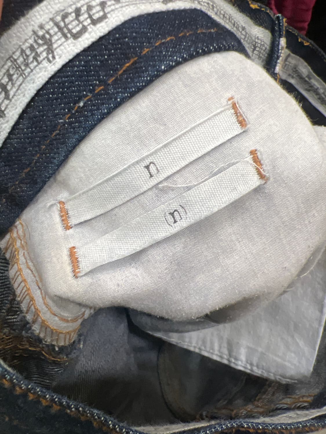Number (N)ine Heart patch music denim 상품이미지6