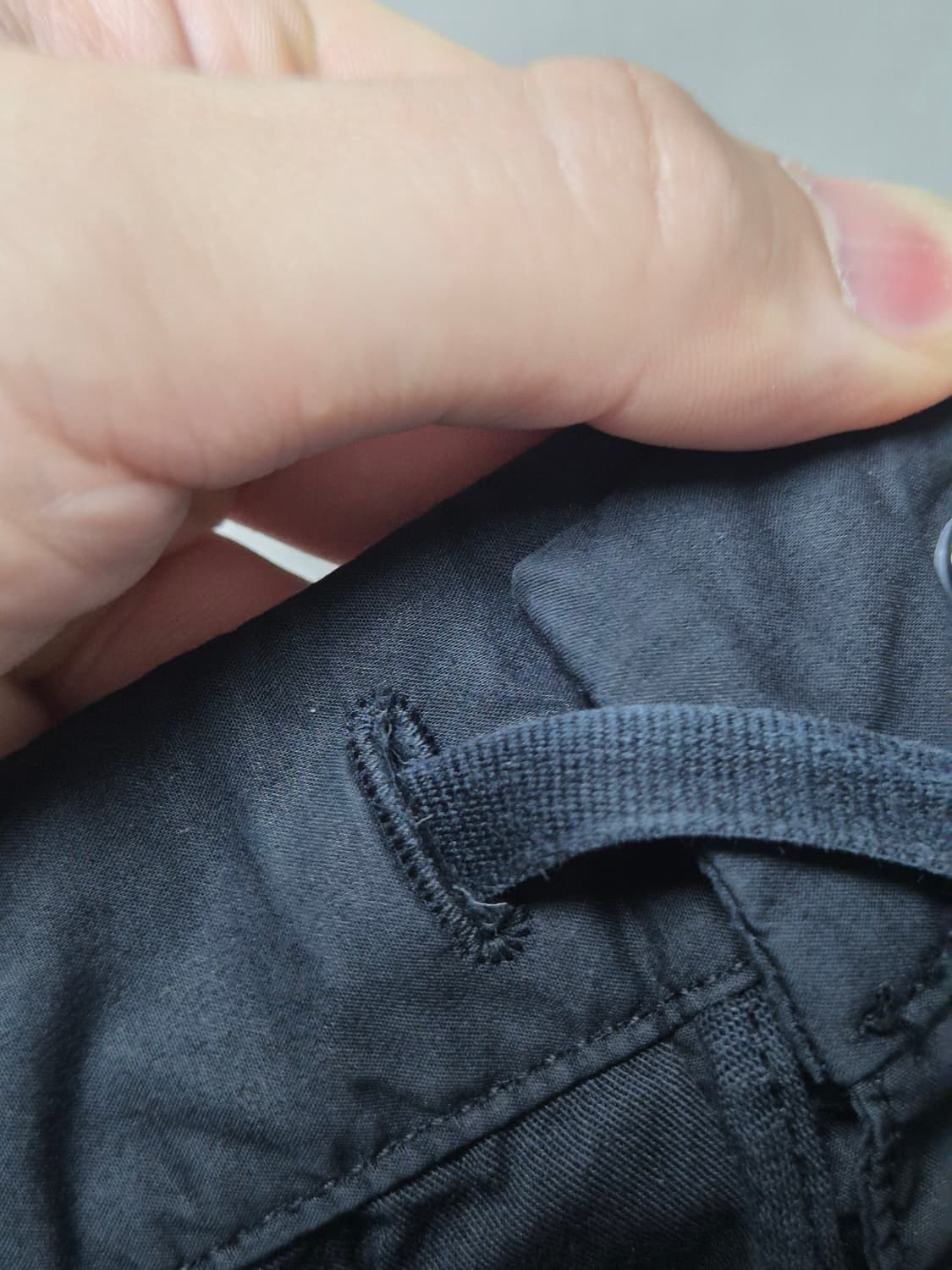 새상품급 21SS스톤아일랜드 탄창 카고바지 28-29-30 블랙 상품이미지5