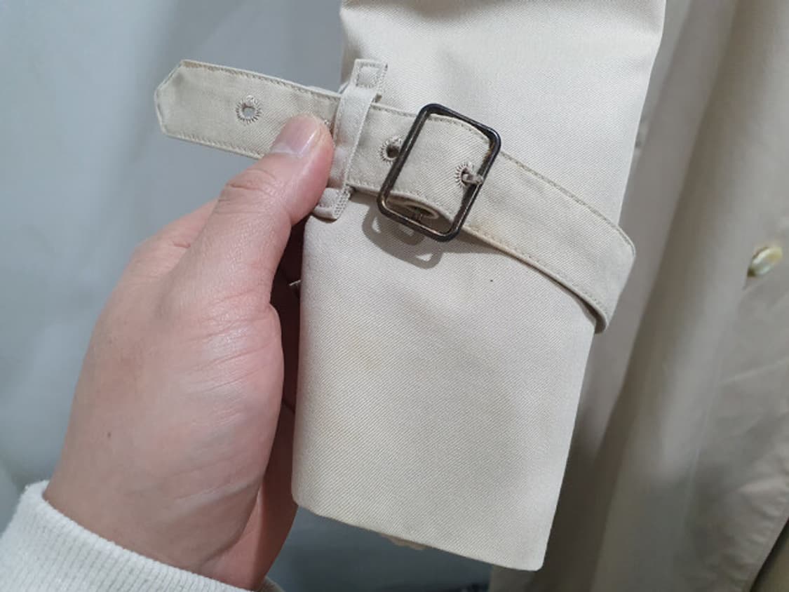 BURBERRY 버버리 헤리티지 샌드링엄 트렌치코트 (UNISEX L) 상품이미지4