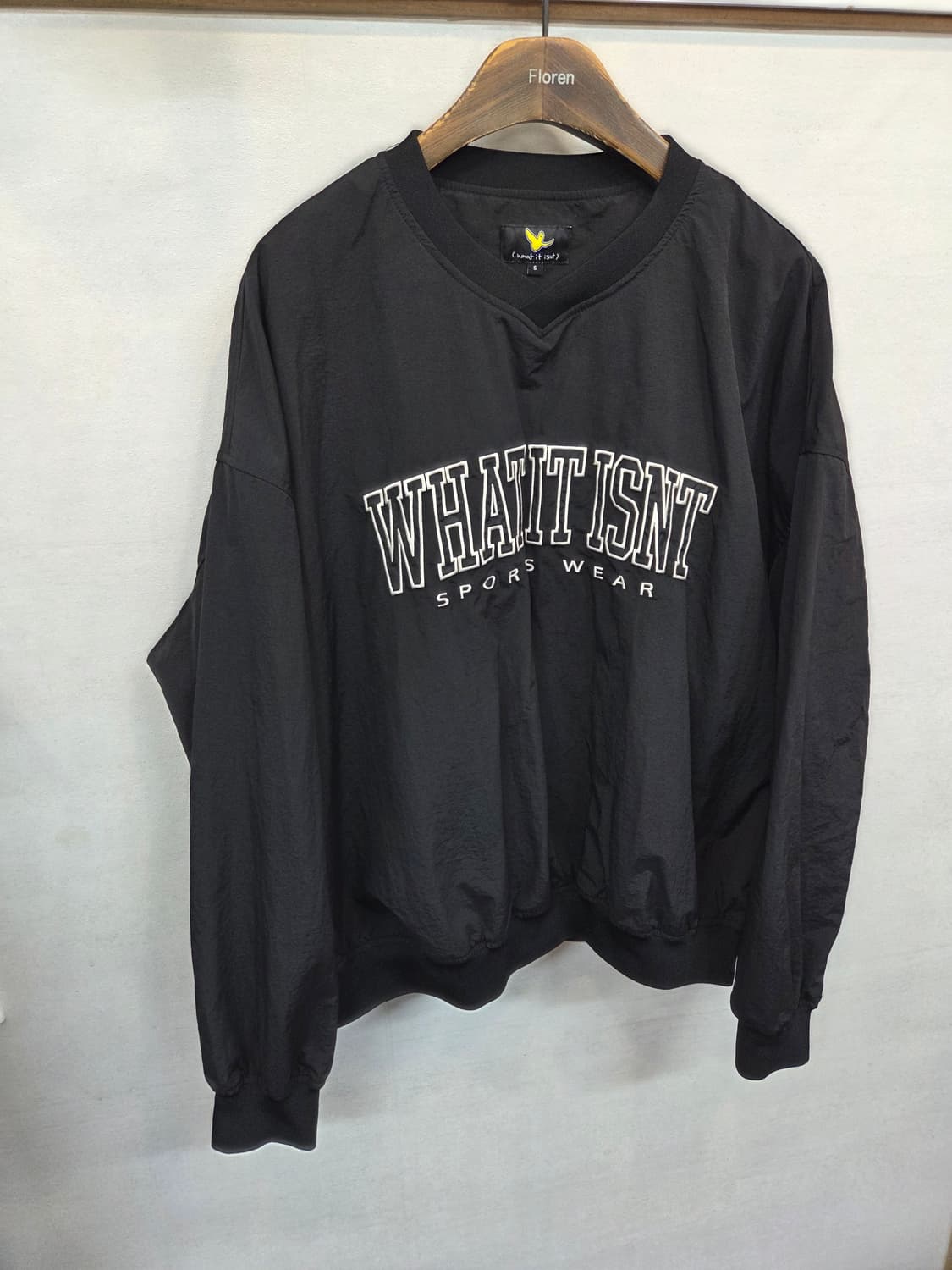 와릿이즌 웜업 우븐 자켓 s 상품이미지5