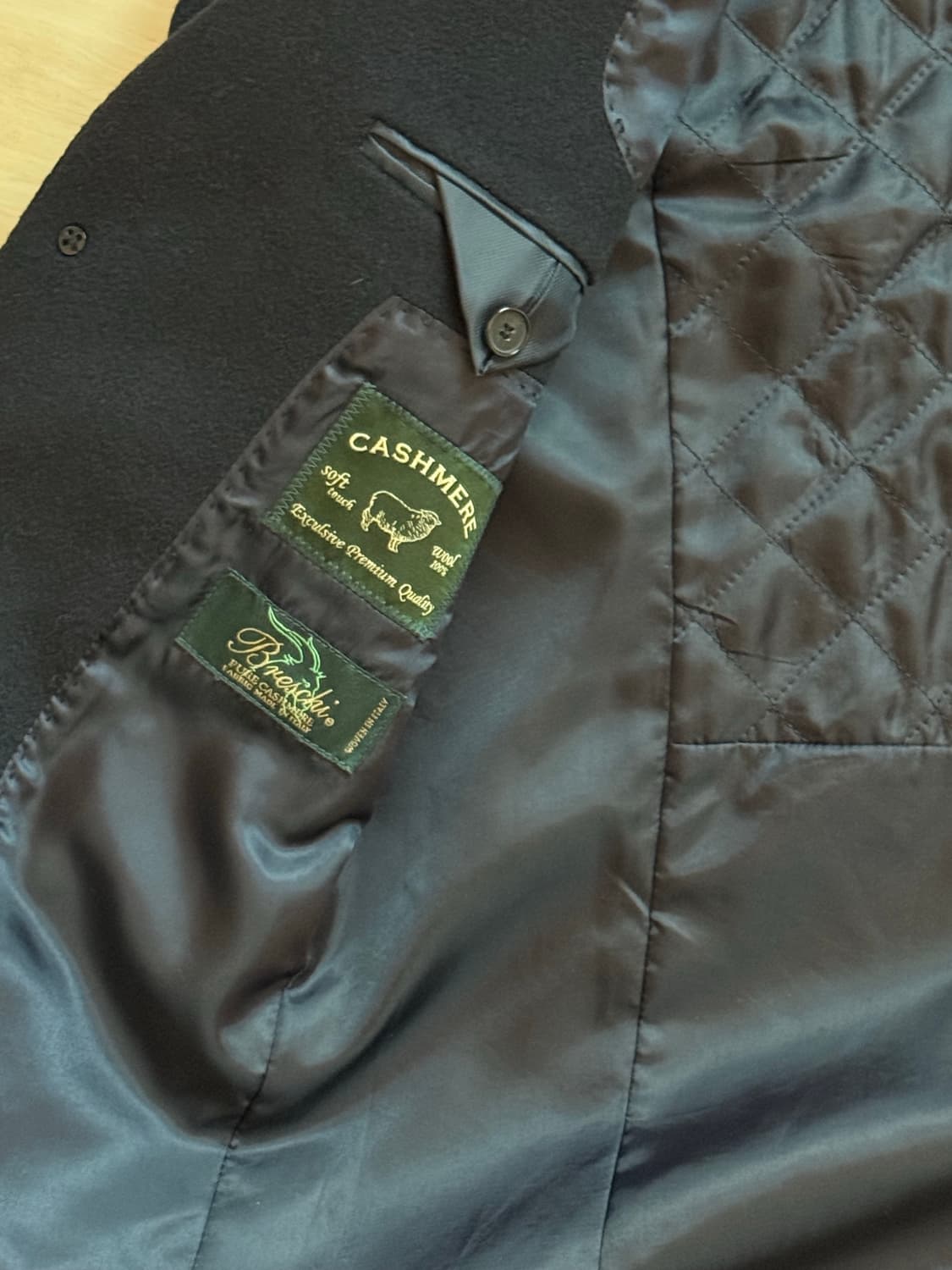 이태리 BRESCHI 캐시미어 100 코트 (95) 상품이미지5