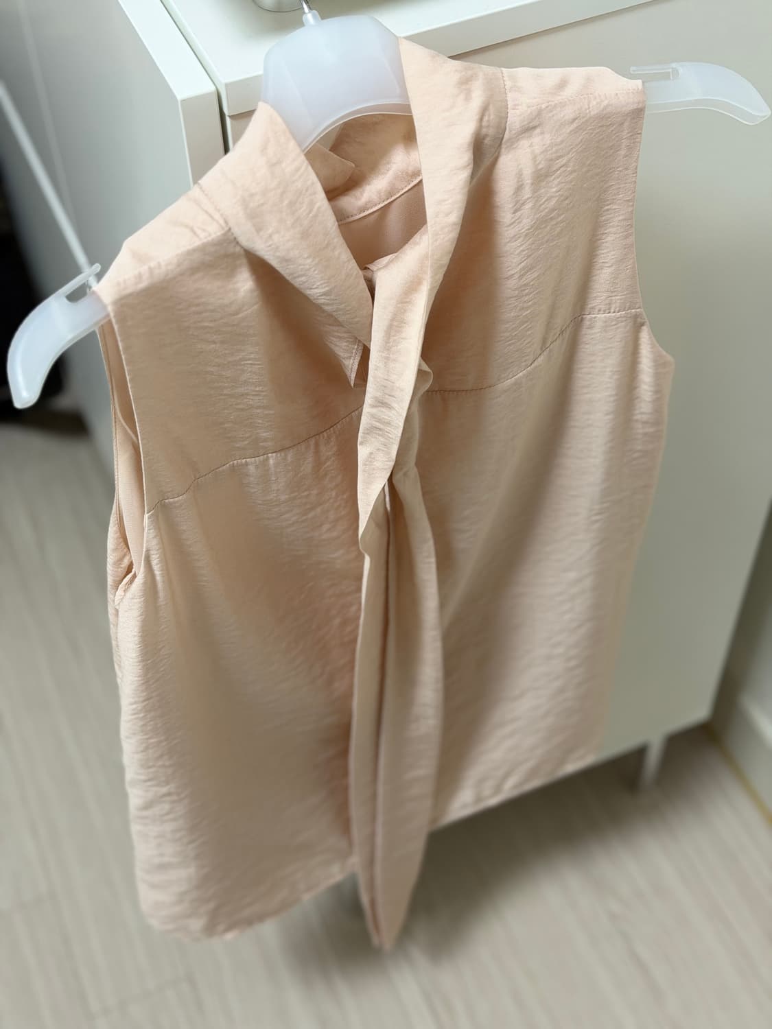 시에 Sie 센느 백 타이 블라우스 샐먼핑크 S 상품이미지4