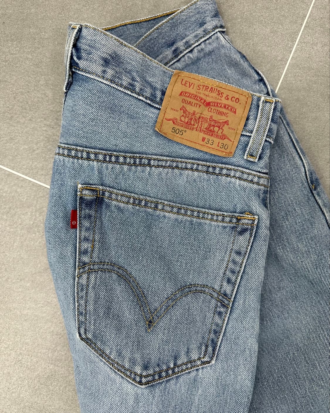 (허단42)00'S 리바이스 505 연청-M2485 상품이미지5