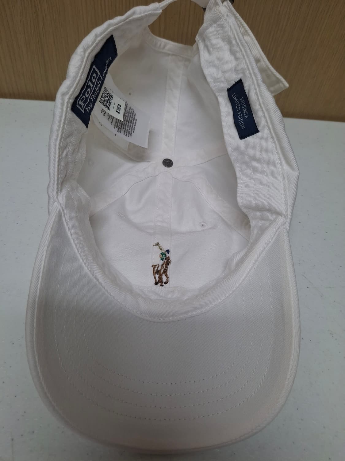 폴로 화이트 볼캡 무신사리미티드 상품이미지5
