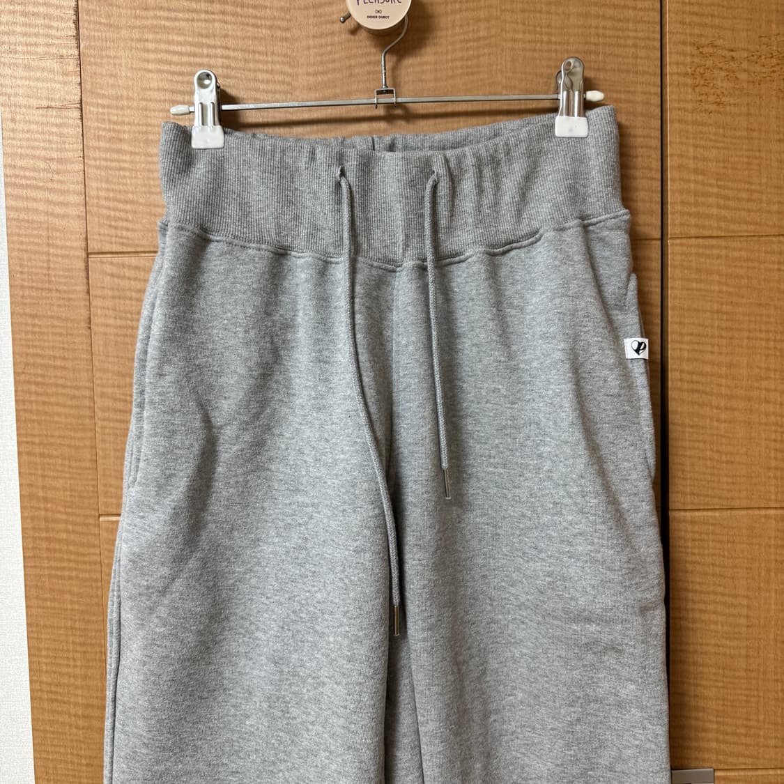 무신사 포르테나 에센셜 부츠컷 스웻팬츠 그레이 상품이미지6