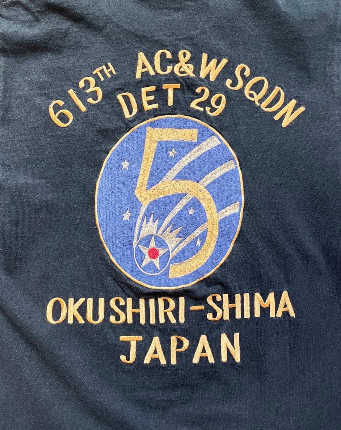 613th AC&W SQDN DET 29 90s 아메카지 수베 니어 티셔 상품이미지3