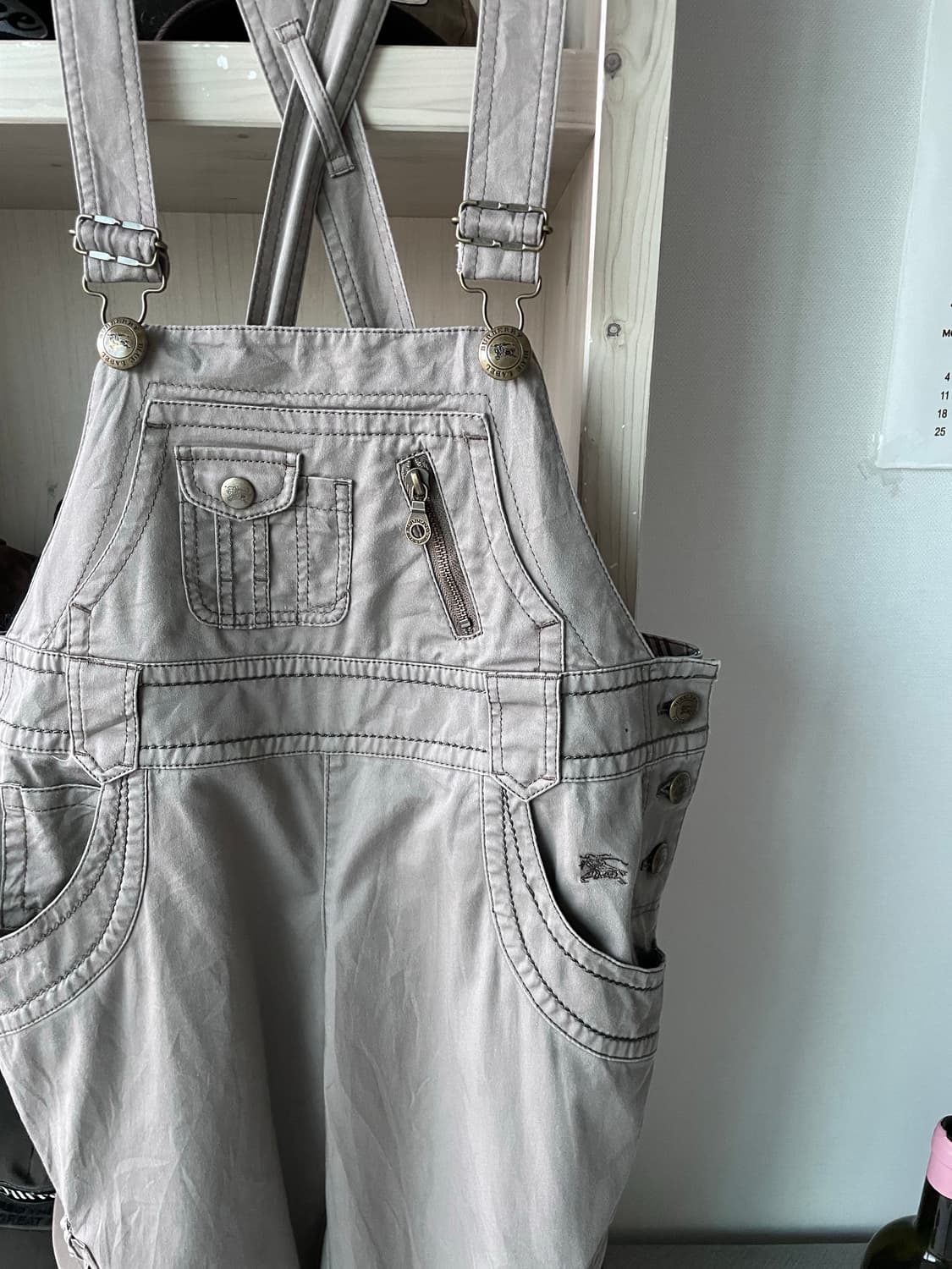 버버리 로고 멜빵 상품이미지1