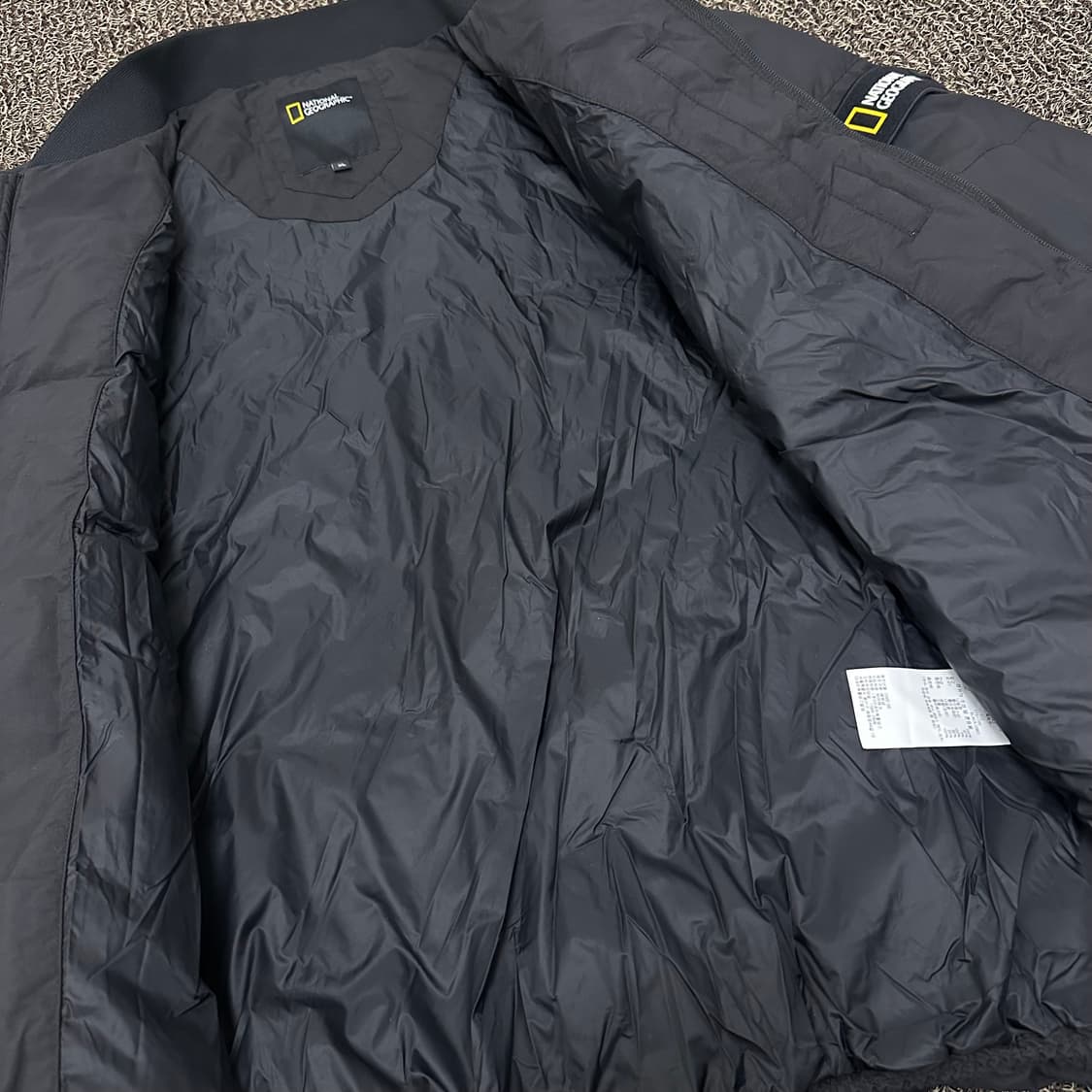 내셔널지오그래픽 덕다운 패딩 점퍼 블랙 105(XL) 상품이미지8