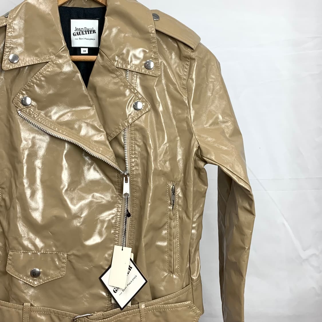 장 폴 고티에 에나멜 라이더 자켓 상품이미지7