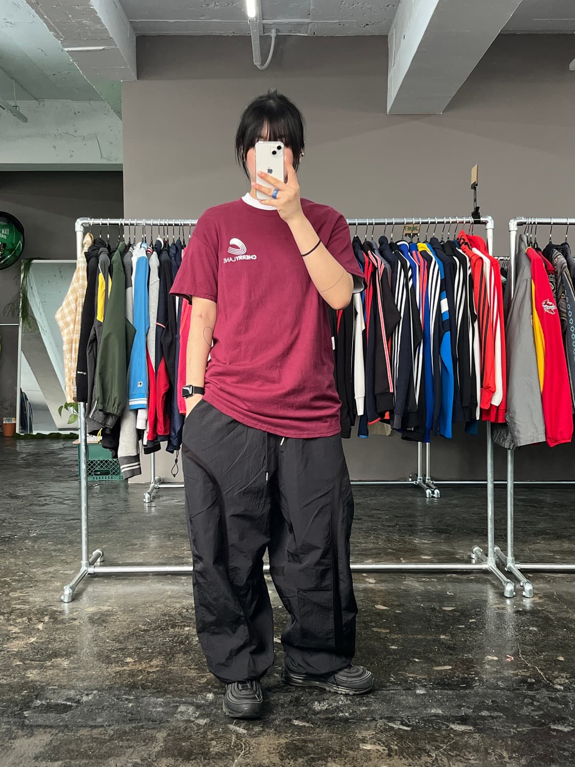 빈티지 프린팅 반팔 티셔츠  상품이미지3