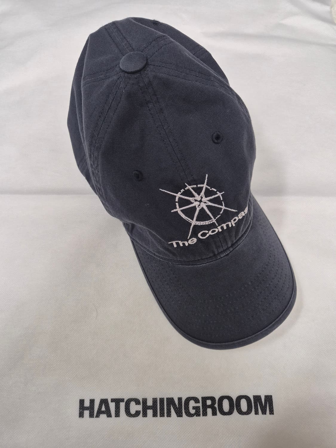 한로로 X 해칭룸 VTG Compass 볼캡 상품이미지1