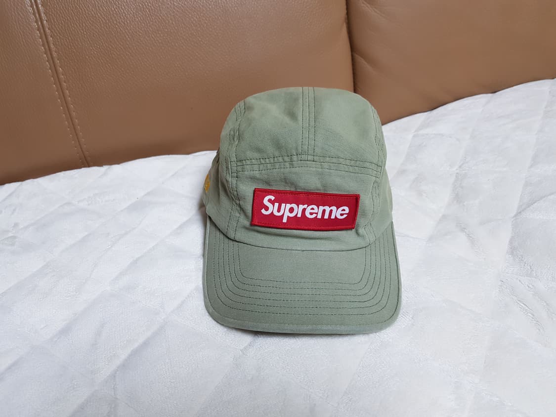 슈프림 밀리터리 캠프캡 모자 볼캡 올리브 20SS 상품이미지1