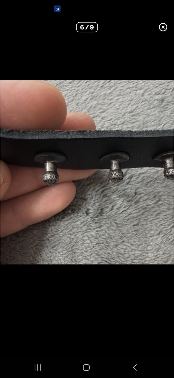 크롬하츠 새상품 정품 한정판 Ch 울 모자 캡 상품이미지6